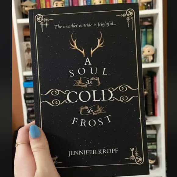 *BRAND NEW* Holiday Romantasy Book:  A Soul as Cold as Frost by Jennifer Kropf - Picture 1 of 3